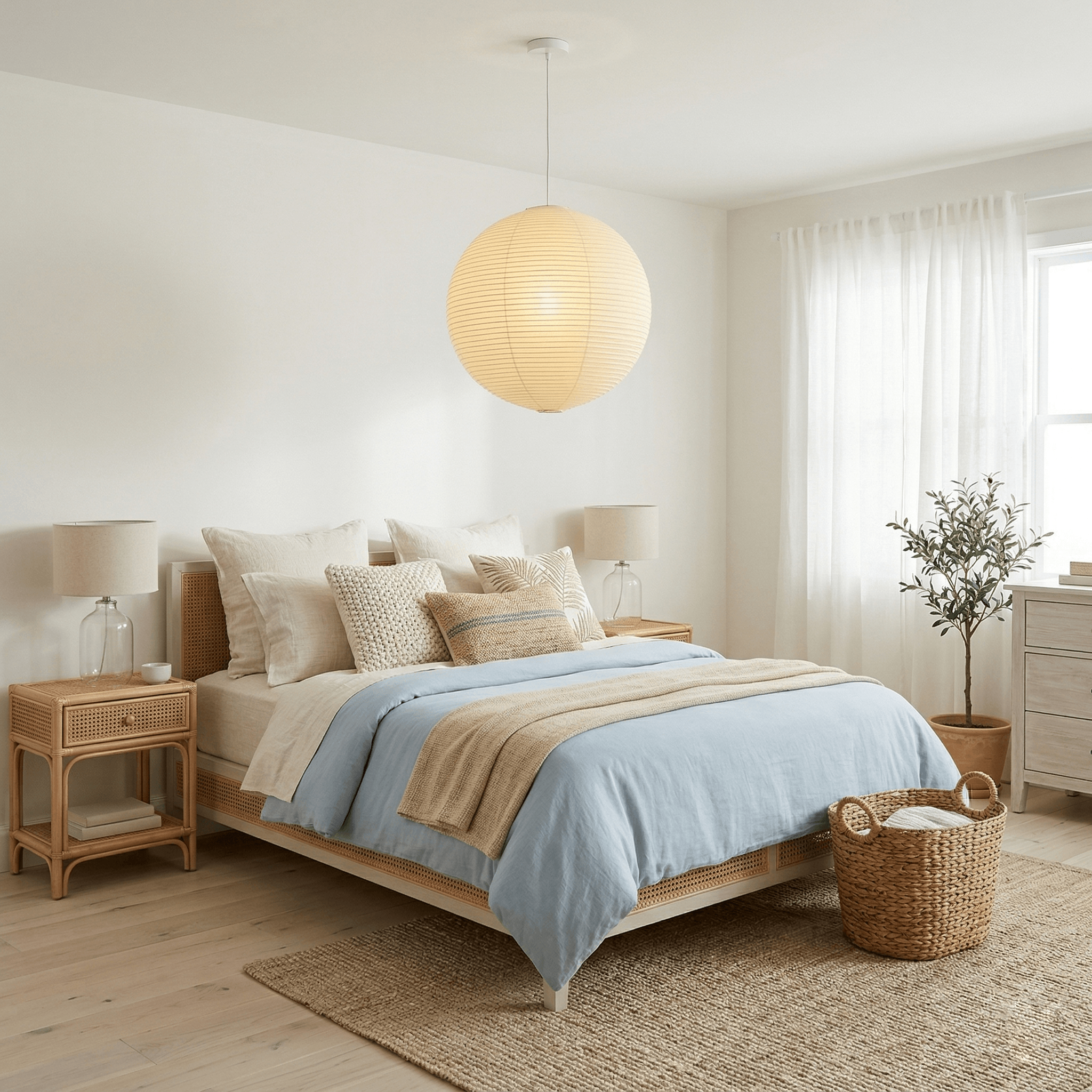 Akari Spherical Pendant Light